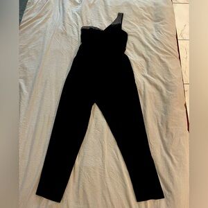 Guess, one shoulder jumpsuit